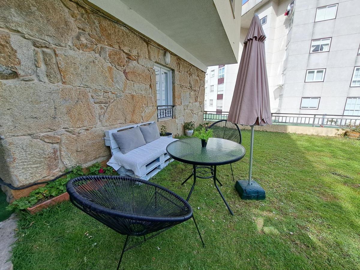 Baiona, 3 Dormitorios Con Jardin المظهر الخارجي الصورة