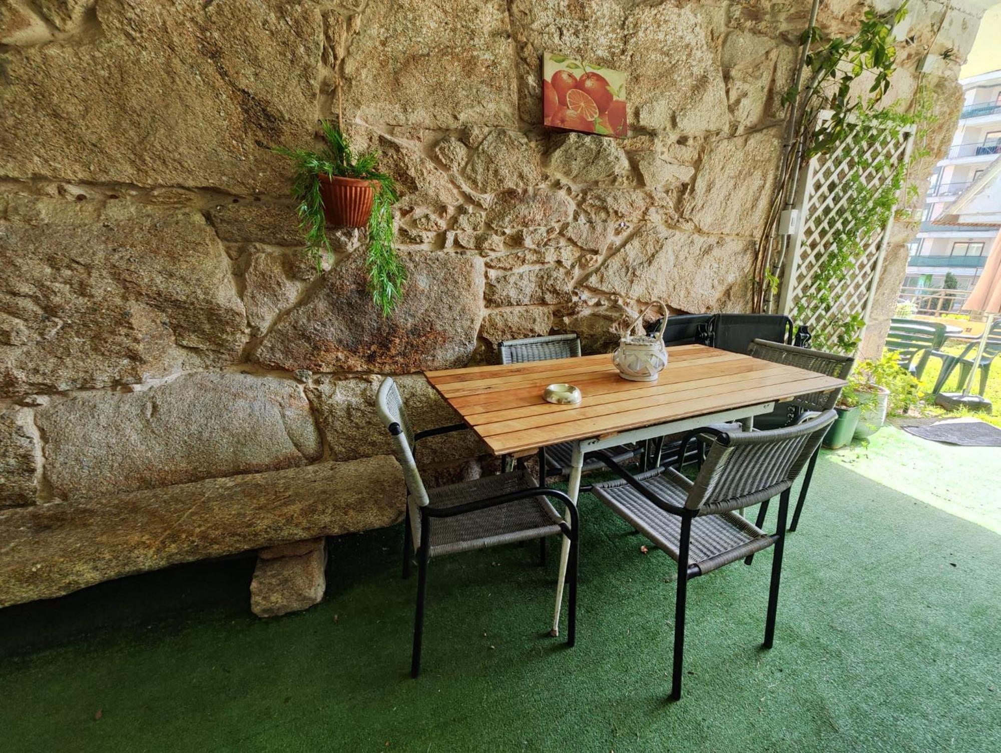 Baiona, 3 Dormitorios Con Jardin المظهر الخارجي الصورة